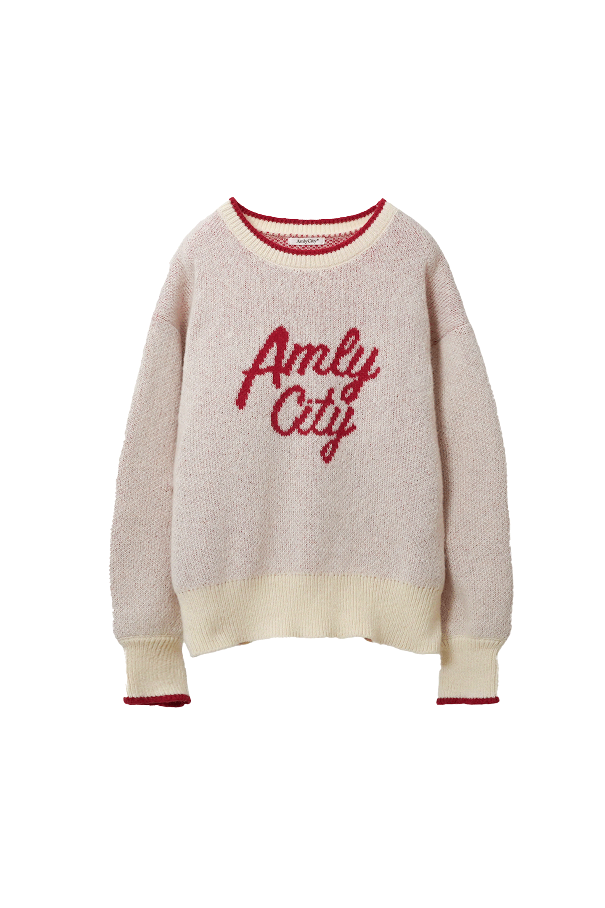 受注】バイカラーロゴニット – AmlyCity