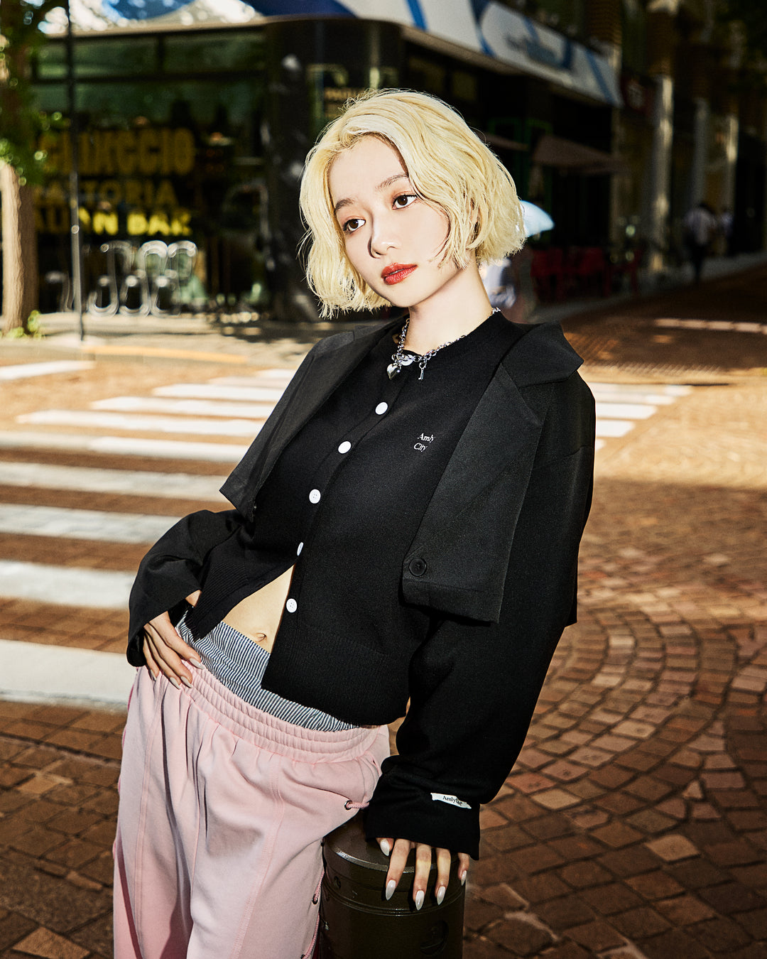 【5/15 (fri) 18:00 発売開始】NEW COLOR / NEW SIZE サイドリボンスウェットパンツ