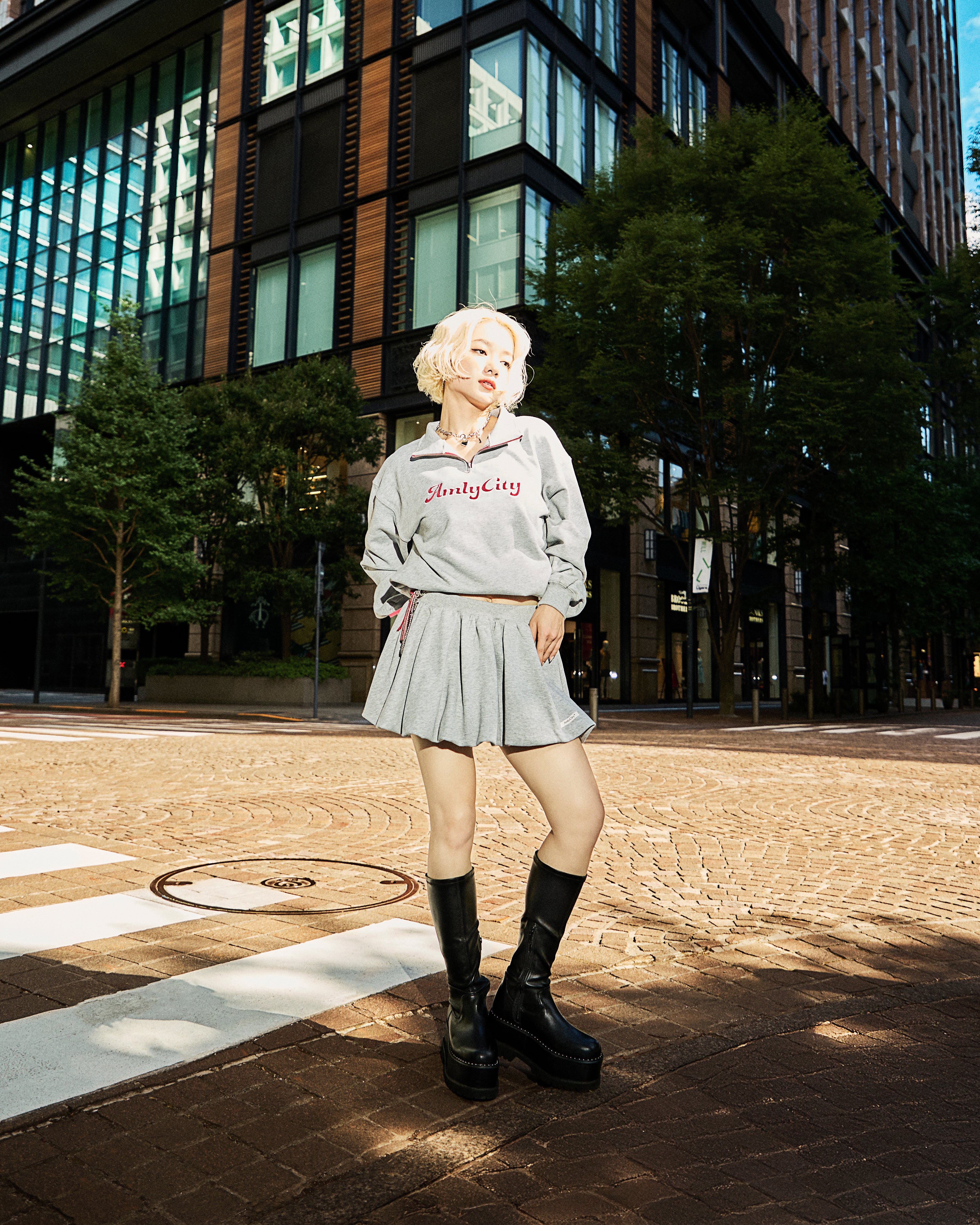 スウェットバルーンスカート – AmlyCity