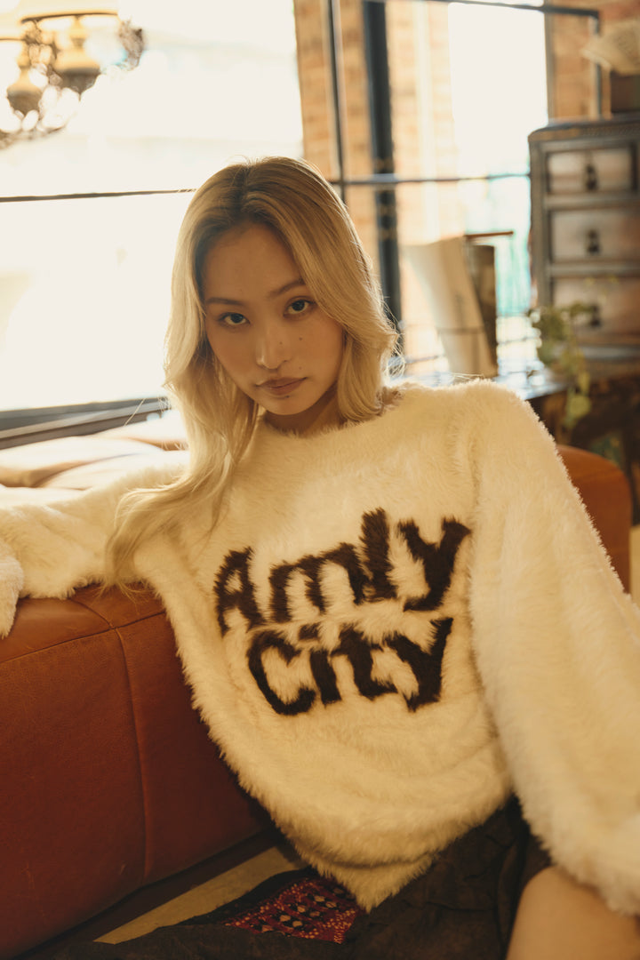 シャギーロゴニット