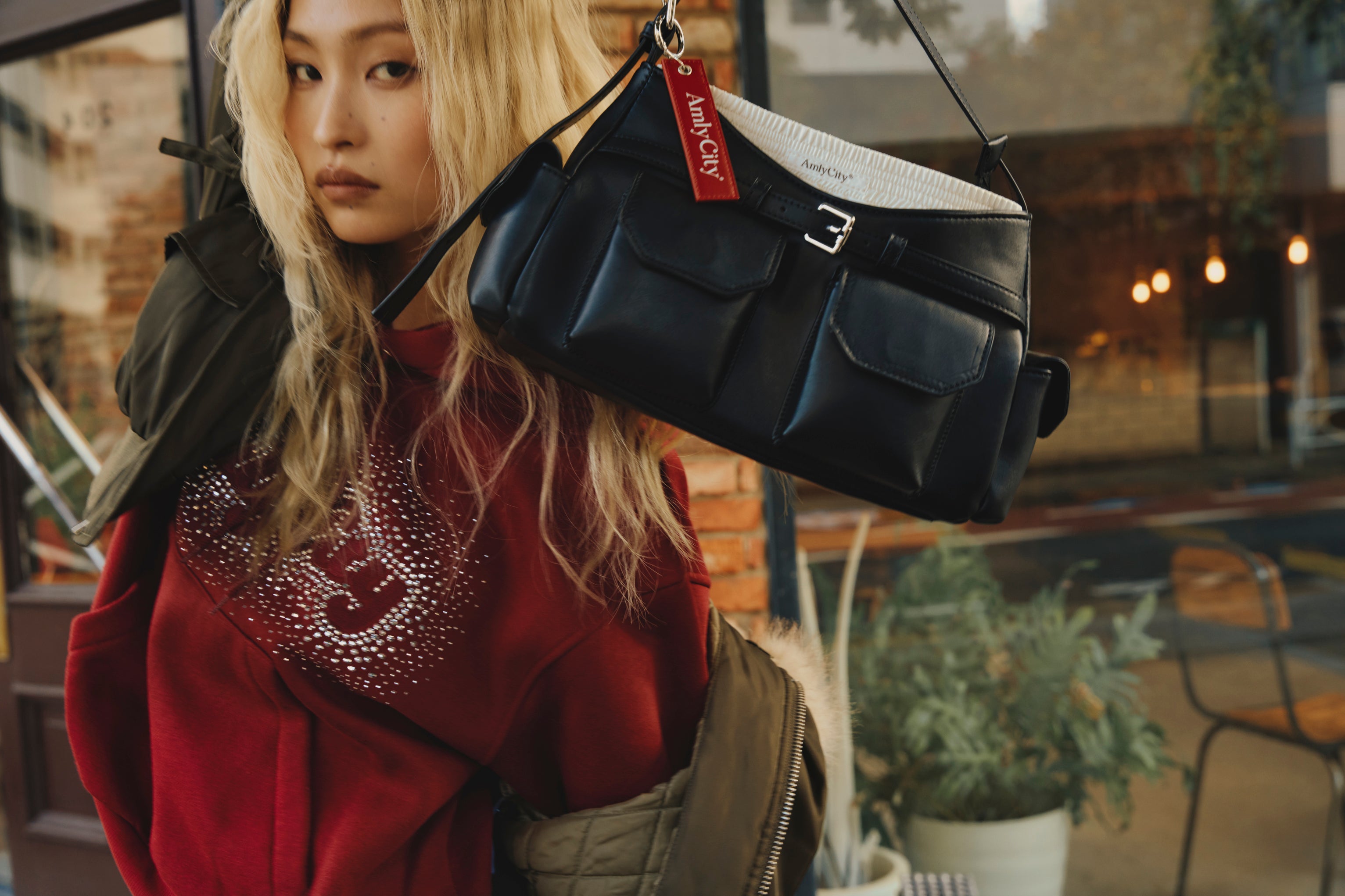 レイヤードデザインショルダーバッグ – AmlyCity