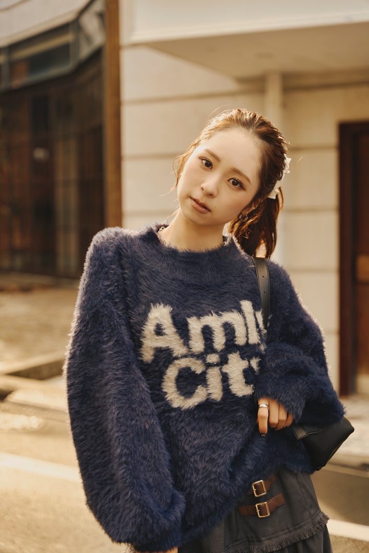 シャギーロゴニット