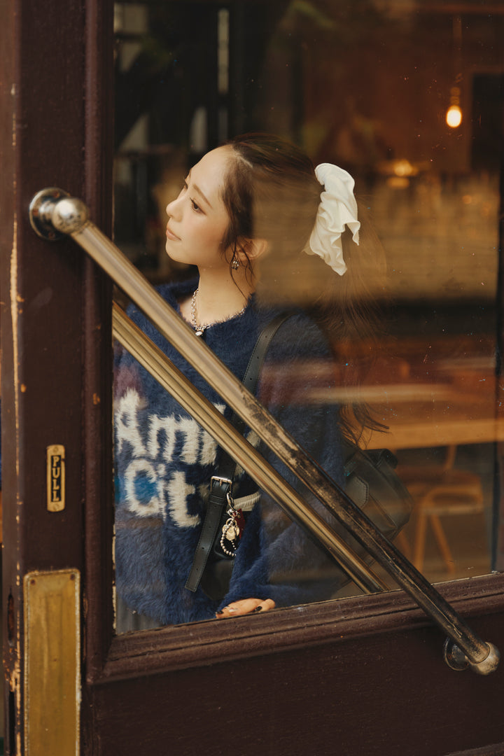 シャギーロゴニット