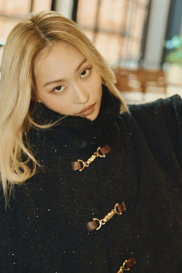 ラメボアブルゾン