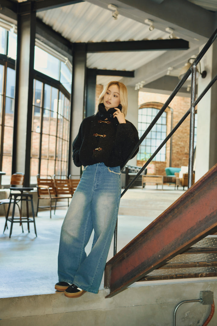 ラメボアブルゾン