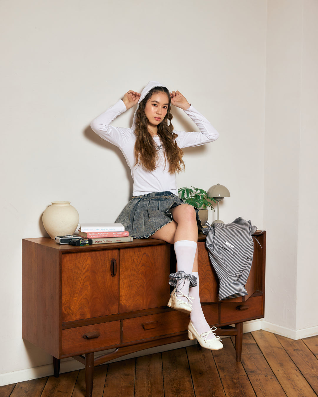 【受注】フード付きロゴロンT