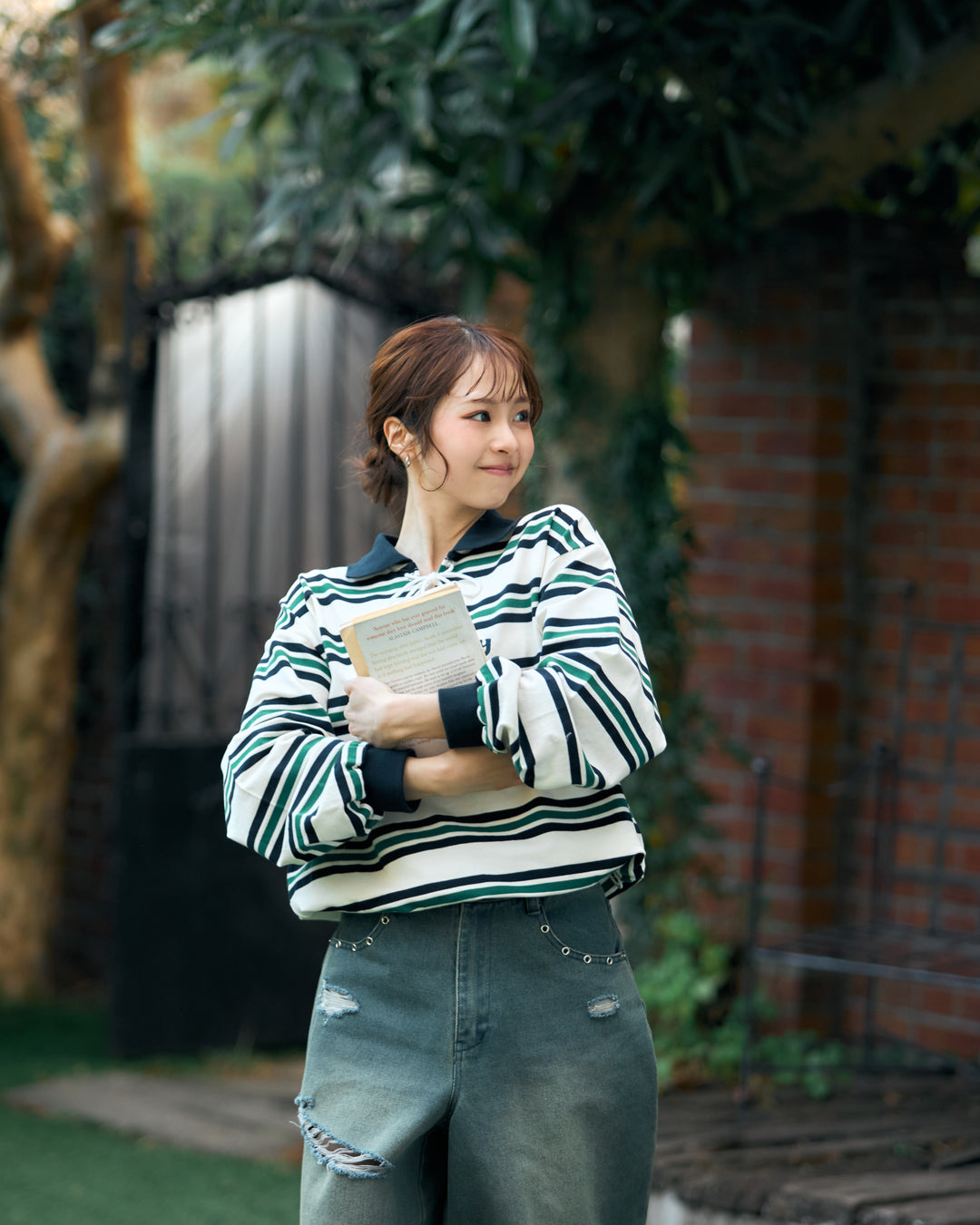 【受注】ダメージデニムパンツ