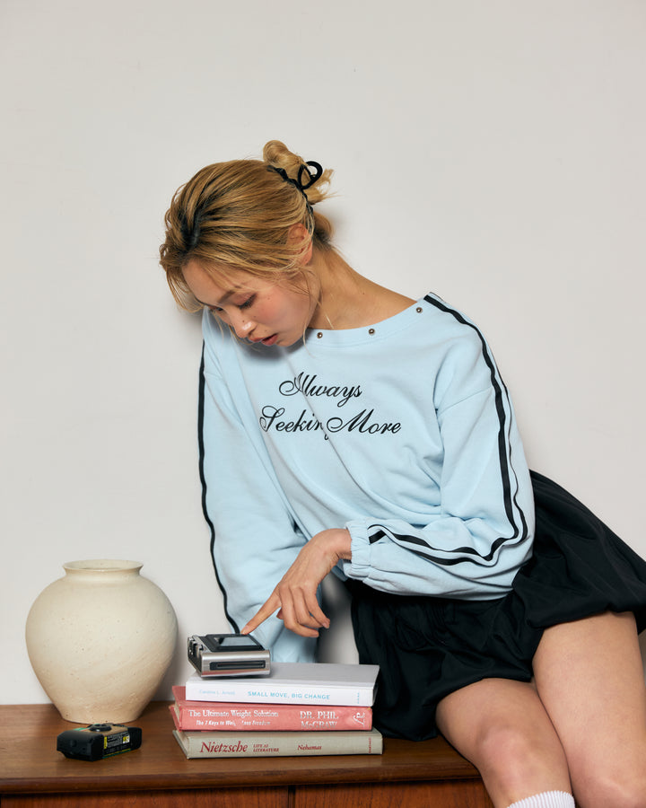 【受注】サイドラインバルーンワンピース