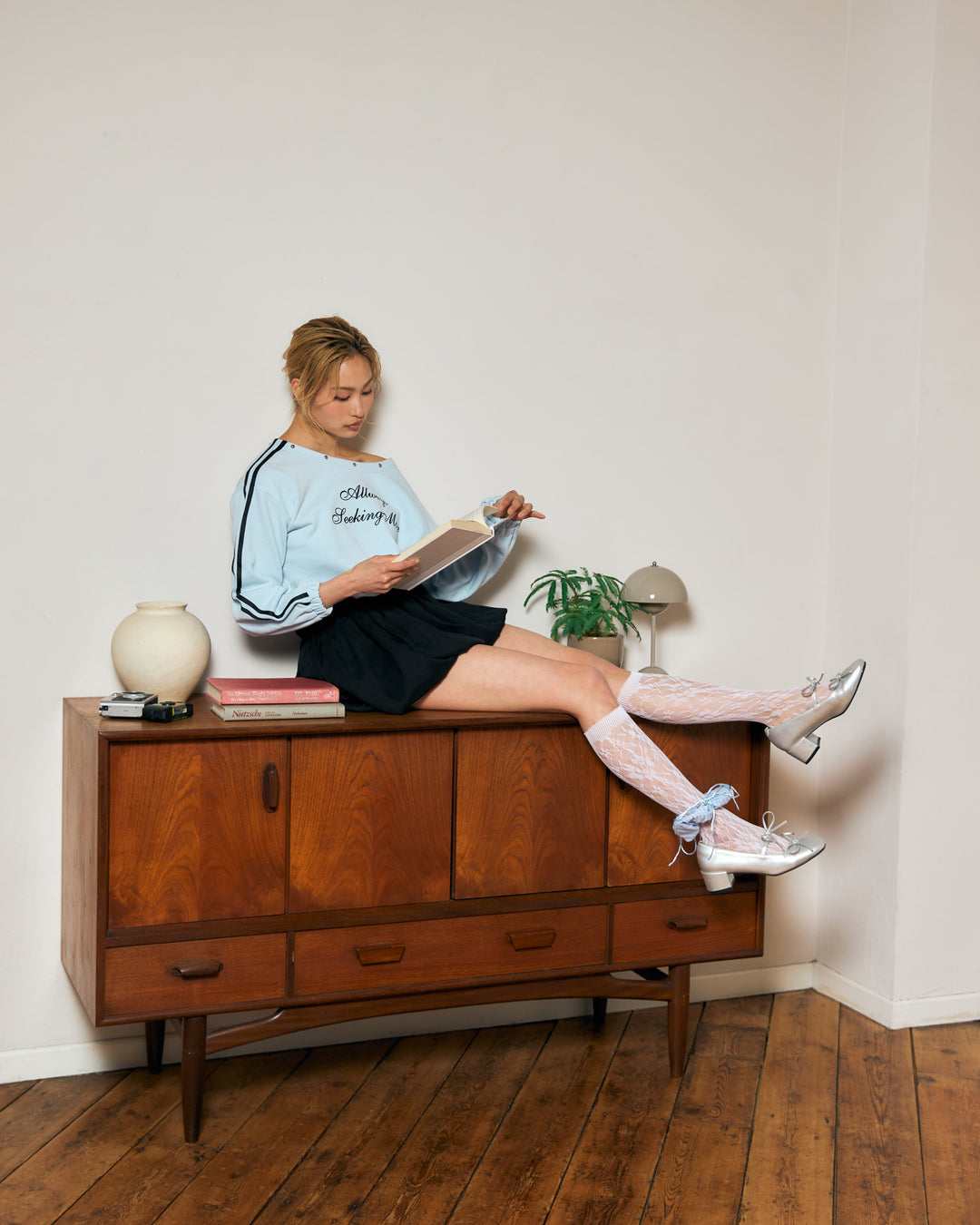 【受注】サイドラインバルーンワンピース