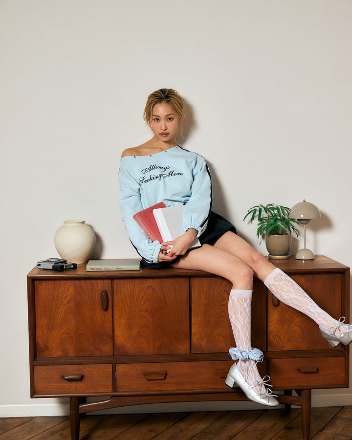 【受注】サイドラインバルーンワンピース