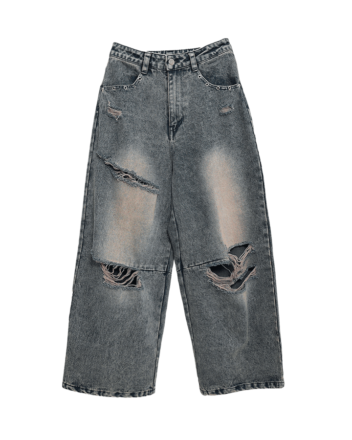 【受注】ダメージデニムパンツ