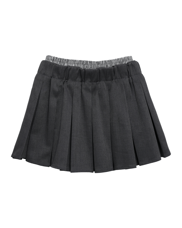 【受注】レイヤード風プリーツスカート