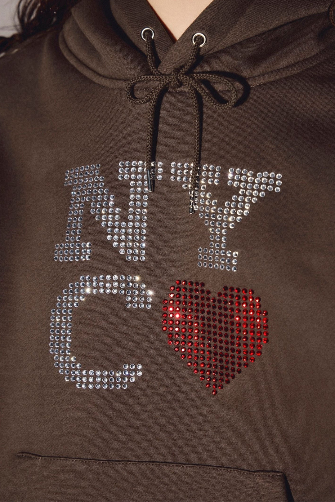 【受注】NYCラインストーンフーディー