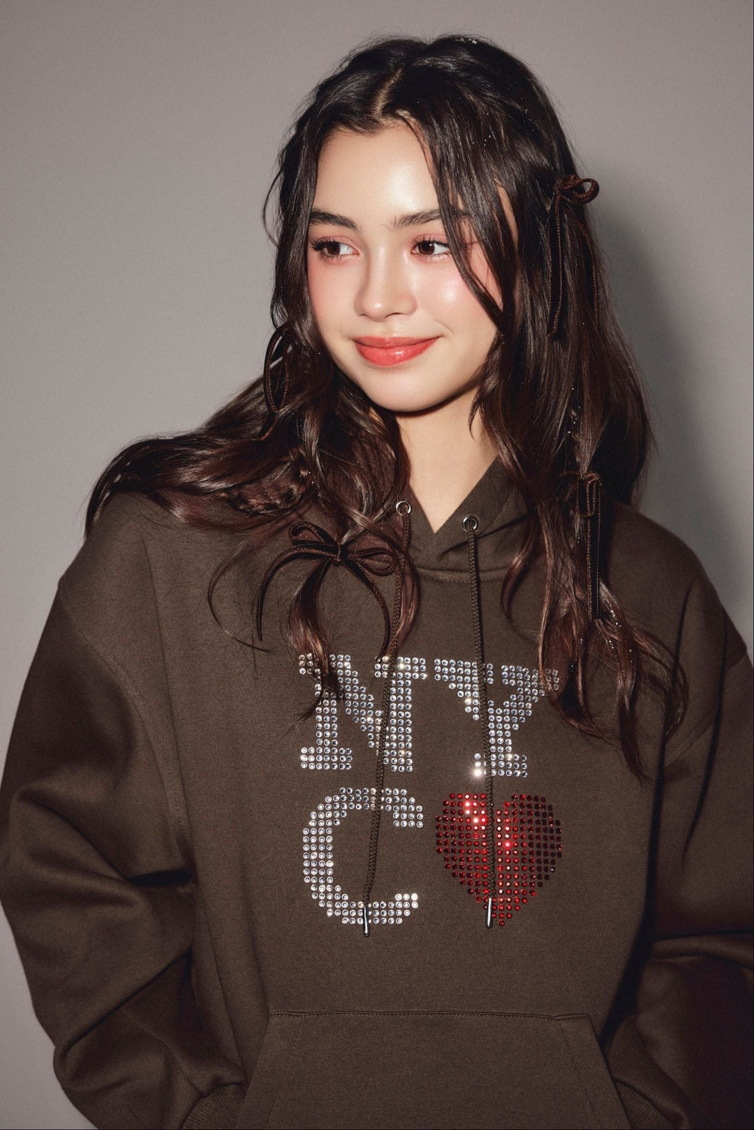 【受注】NYCラインストーンフーディー