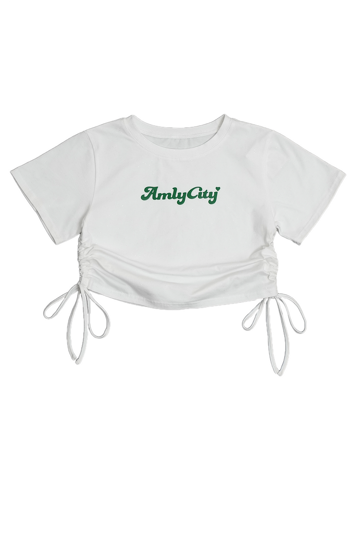 グリッターロゴTシャツ