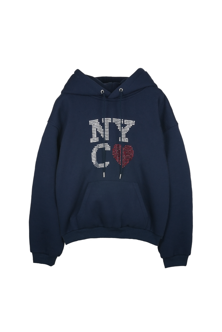 【受注】NYCラインストーンフーディー