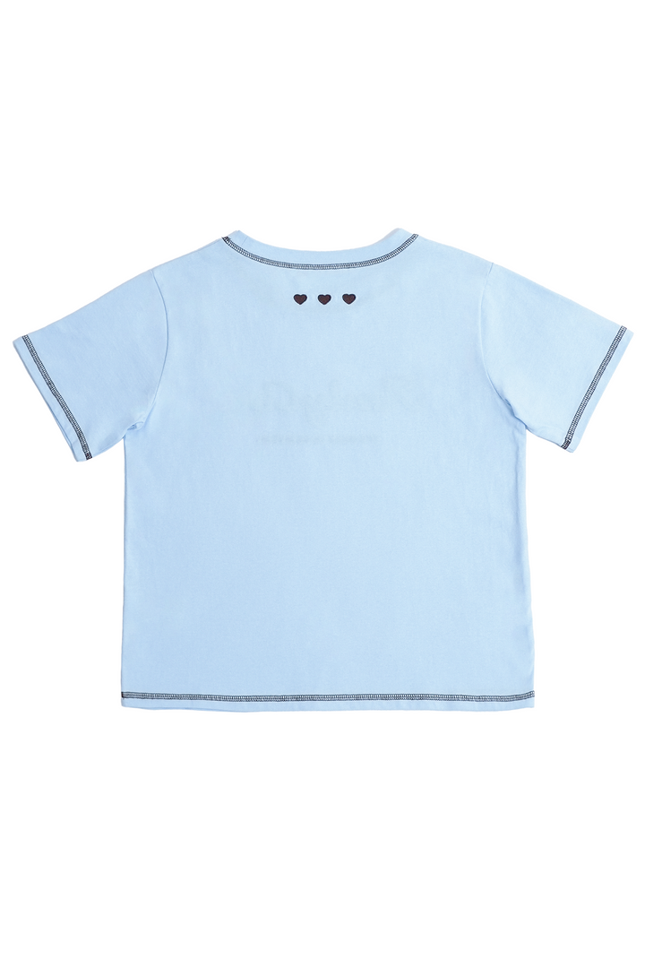 AmlyロゴステッチTシャツ