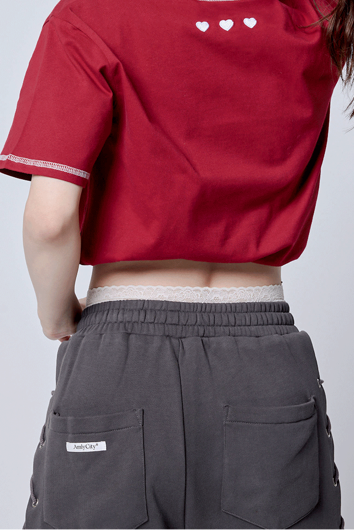 【5/15 (fri) 18:00 発売開始】NEW COLOR / NEW SIZE サイドリボンスウェットパンツ