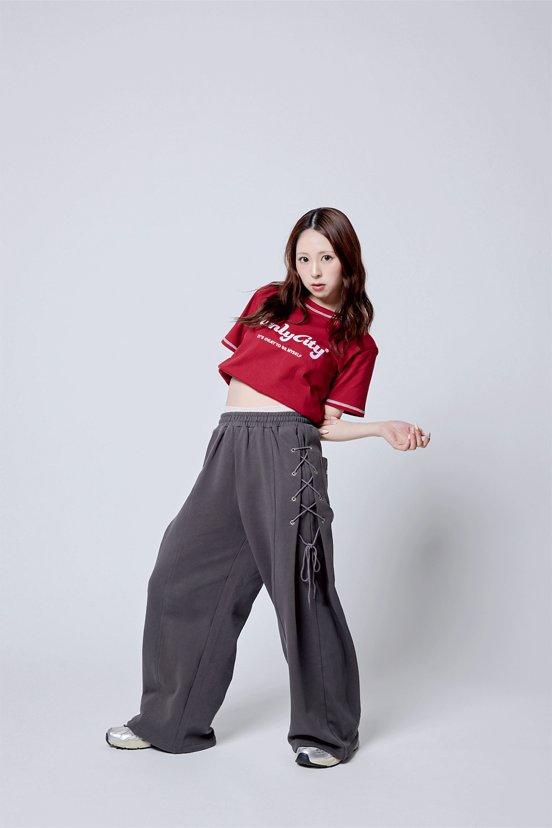 【5/15 (fri) 18:00 発売開始】NEW COLOR / NEW SIZE サイドリボンスウェットパンツ